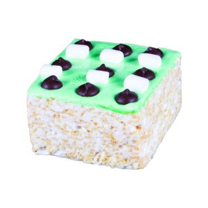 Mint Chocolate Chip Rice Crispy Treat